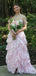 Gorgeous Pink Tulle Appliques Long Evening Prom Dresses, A-line Off Shoulder Prom Dress, DB0358